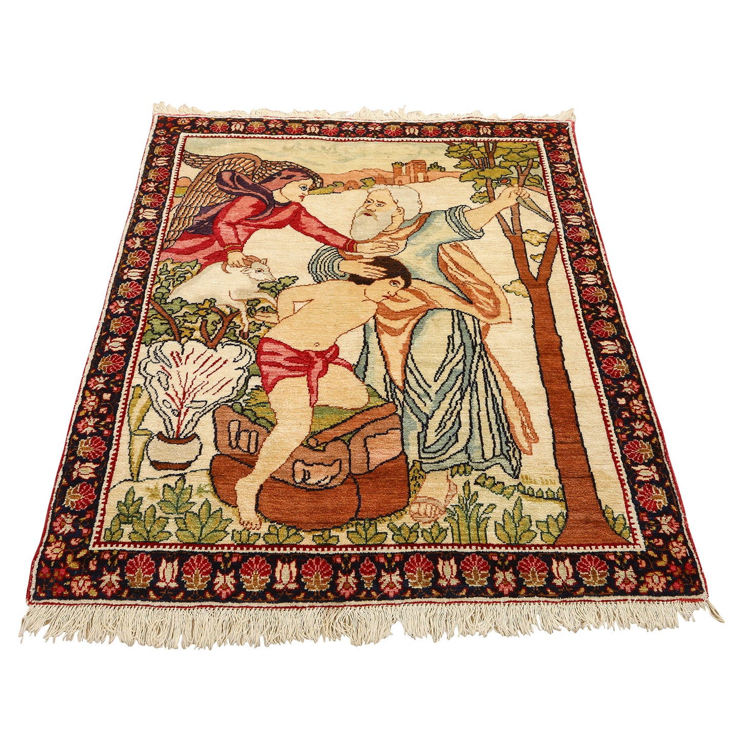 Antique Lavar Pair 3'0x2'6 NU3187