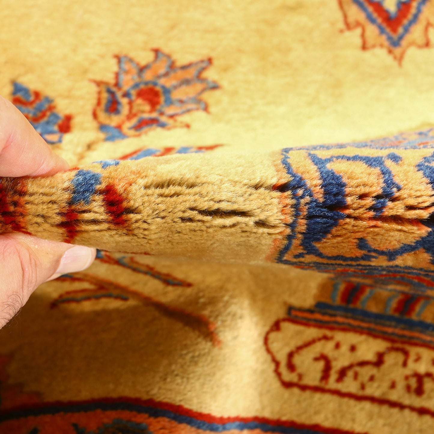 Antique Kashan Kork Manchester 4'11x3'4 4865