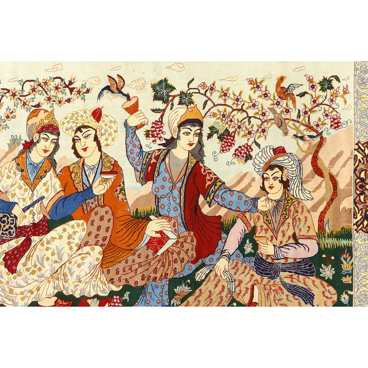 Vintage Isfahan 5'3x4'1 5777