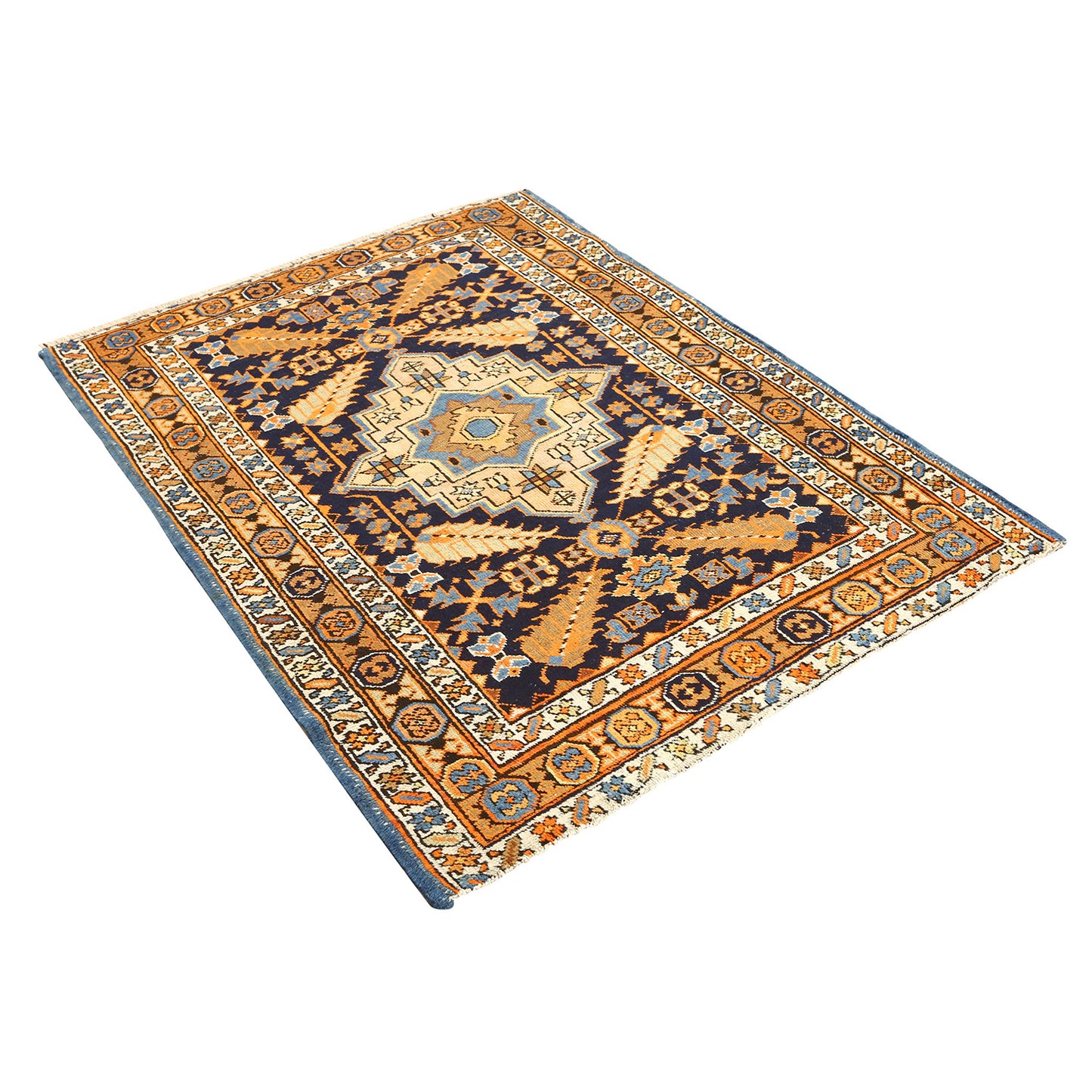 Antique Heriz 4'6x3'6 2577