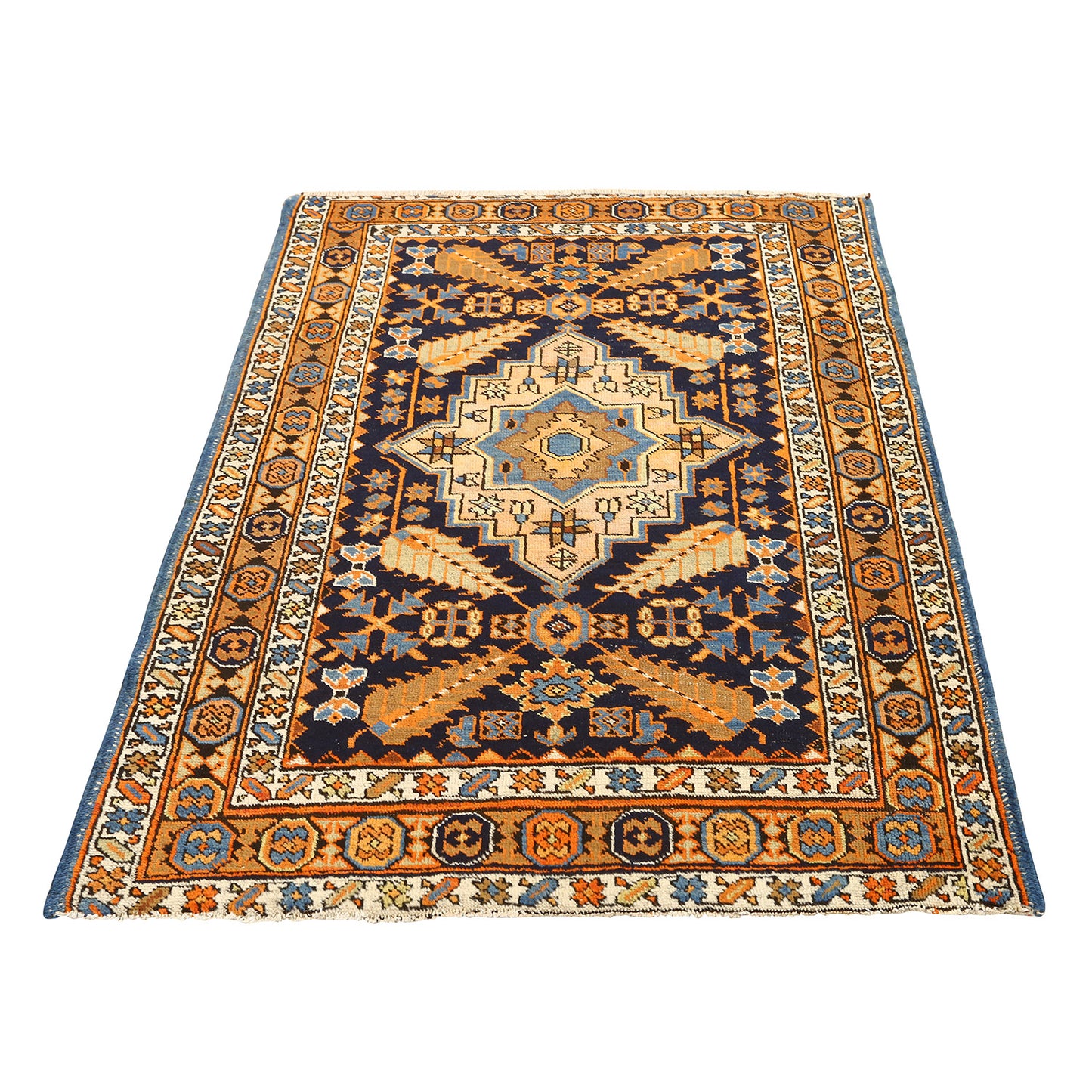 Antique Heriz 4'6x3'6 2577