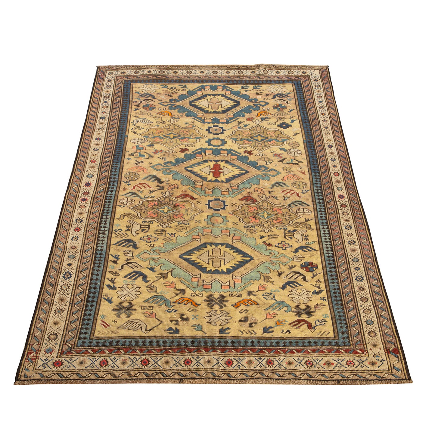 Antique Shirvan 4'10x3'5 2106