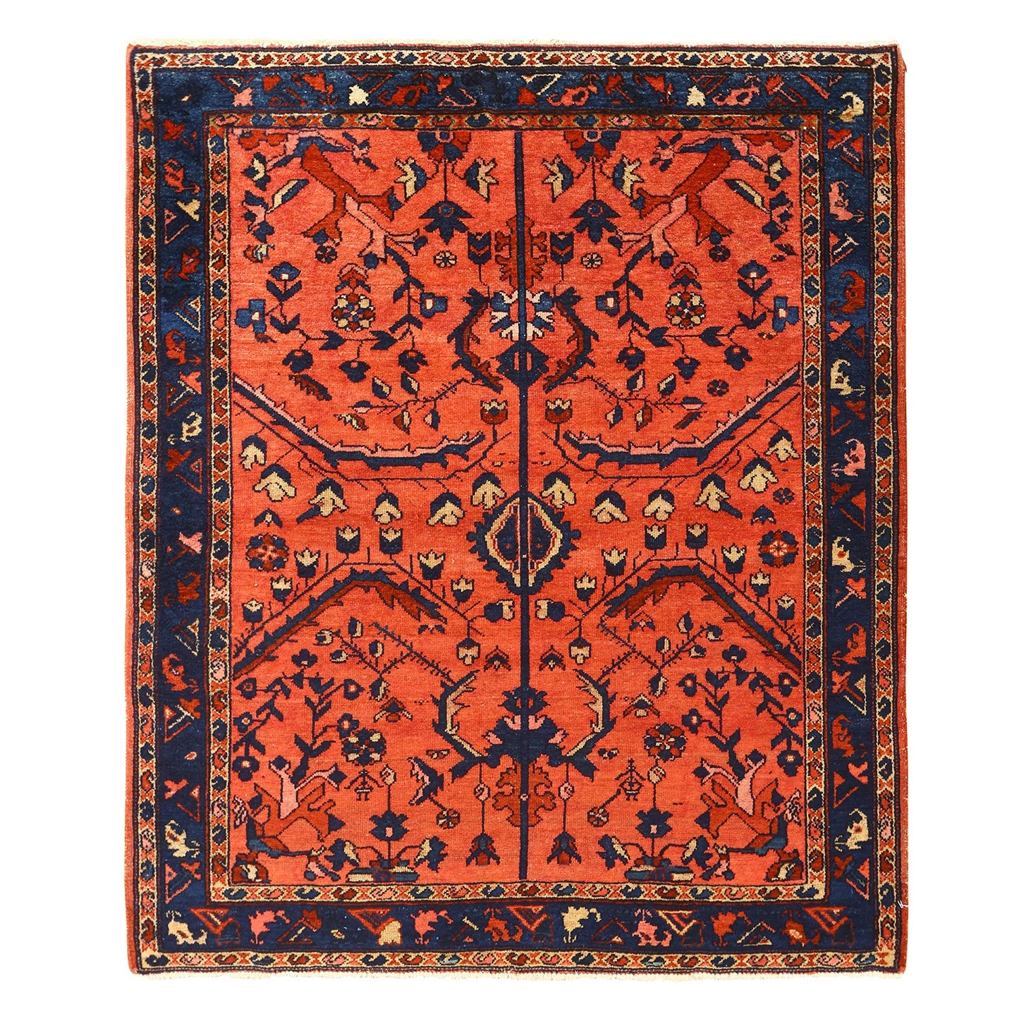 Antique Malayer 4'2x3'5 2088