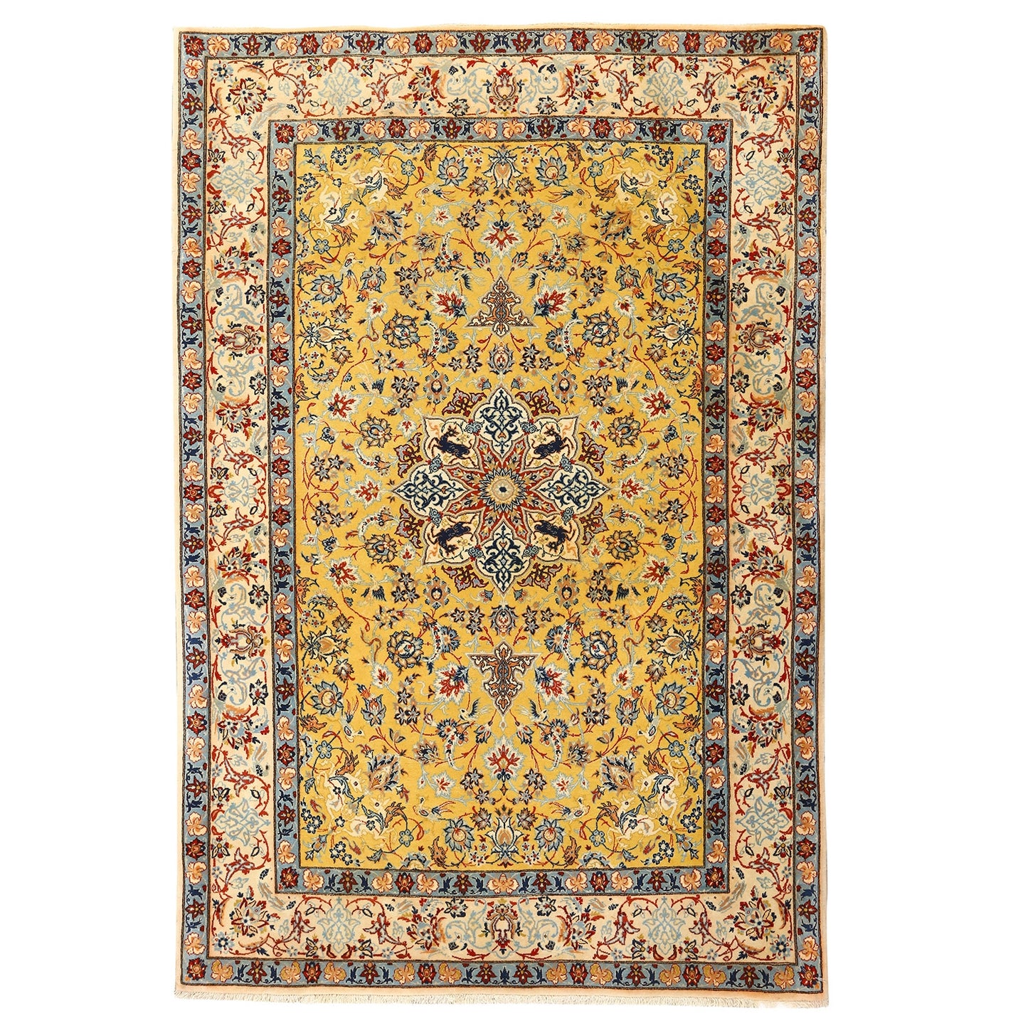 Vintage Isfahan 5'2x3'6 2076