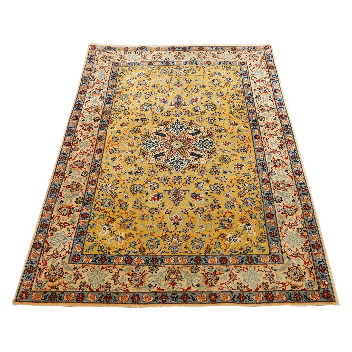 Vintage Isfahan 5'2x3'6 2076
