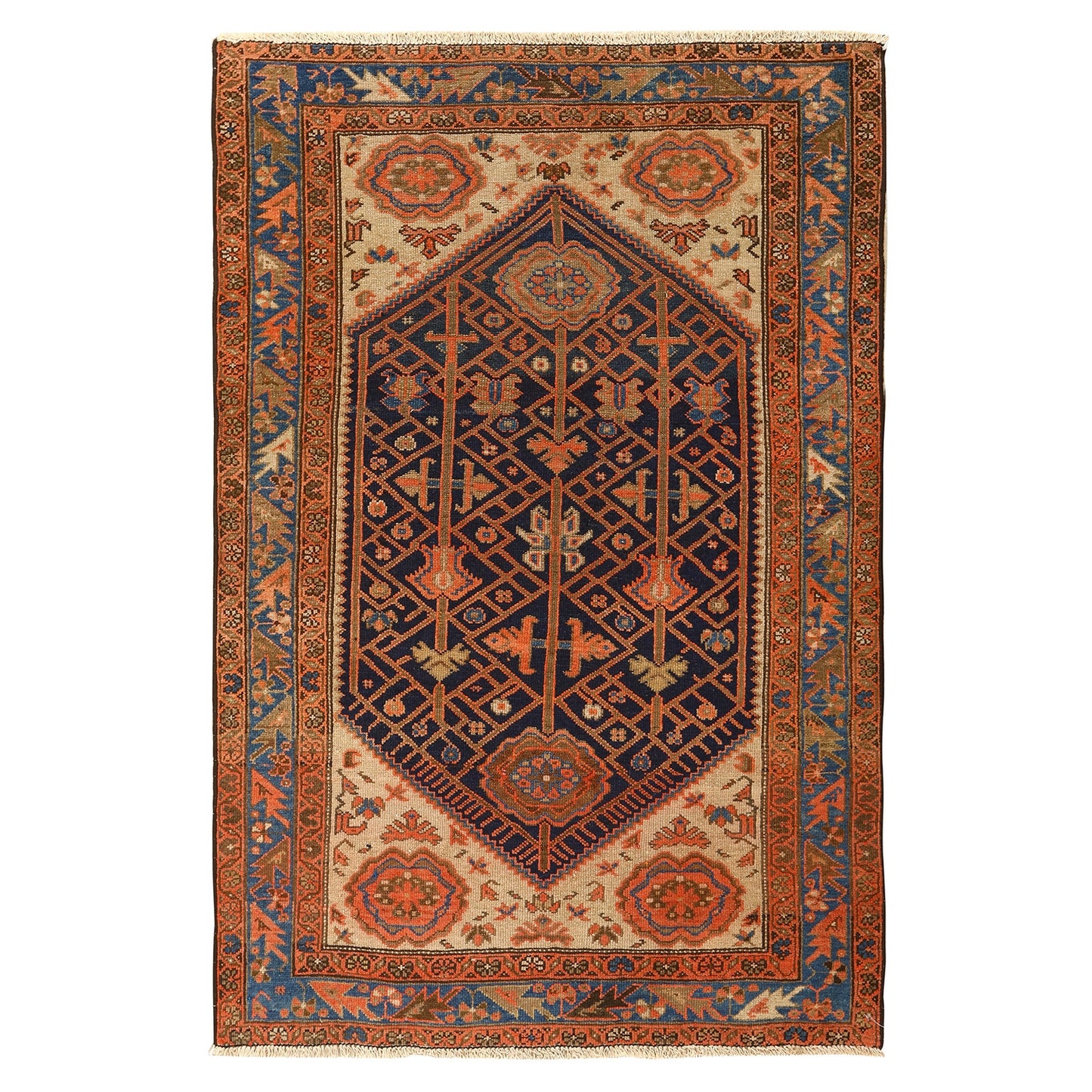 Antique Malayer 4'11x3'3 2122