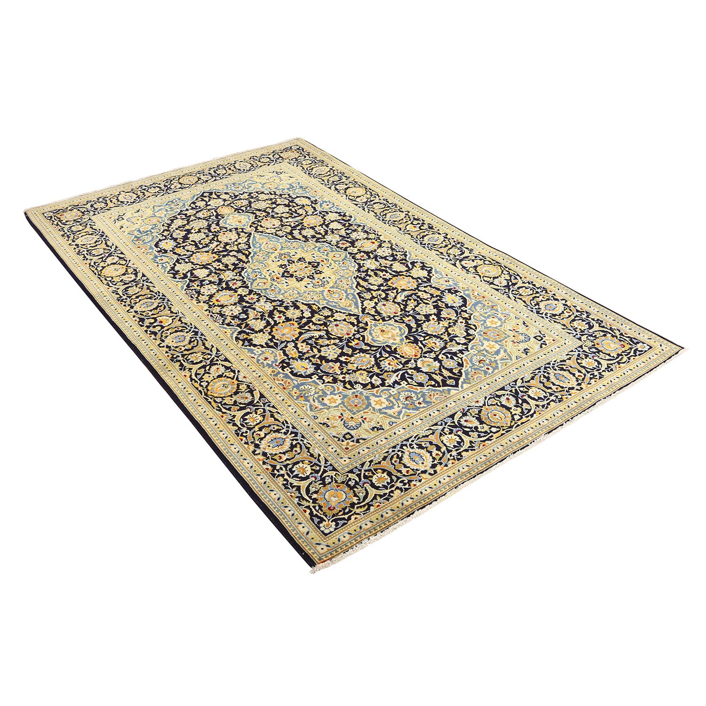 Vintage Kashan 7'3x4'6 4226