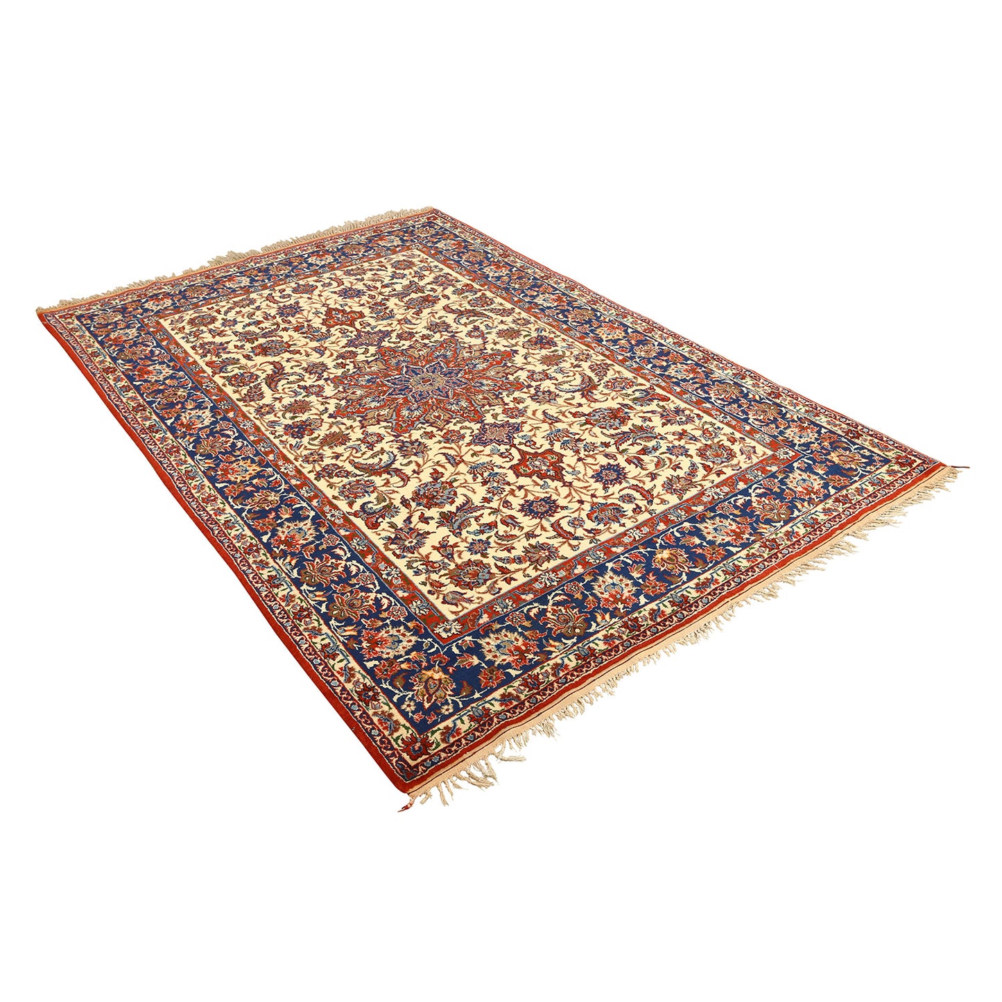 Antique Isfahan 7'3x4'10 4928
