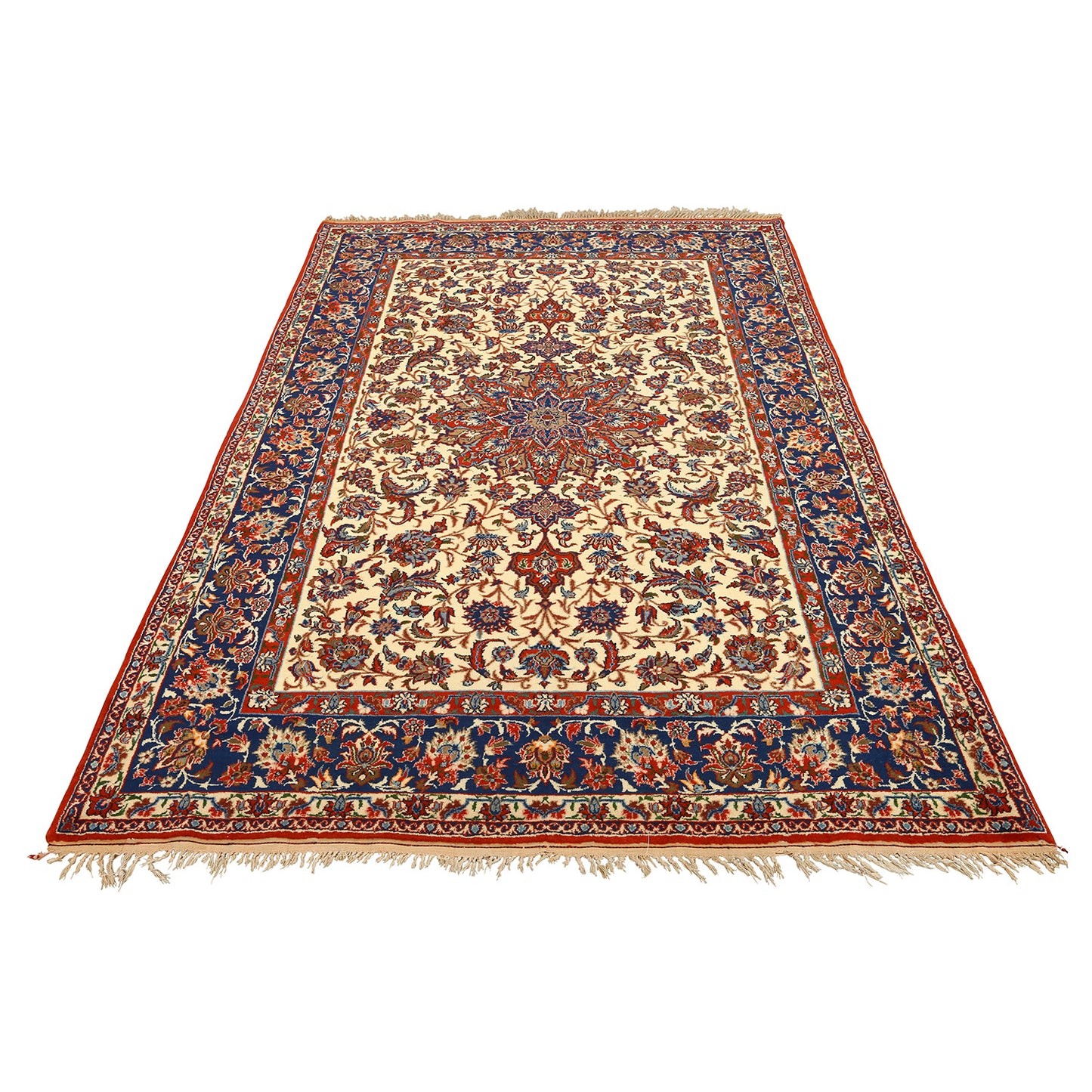 Antique Isfahan 7'3x4'10 4928
