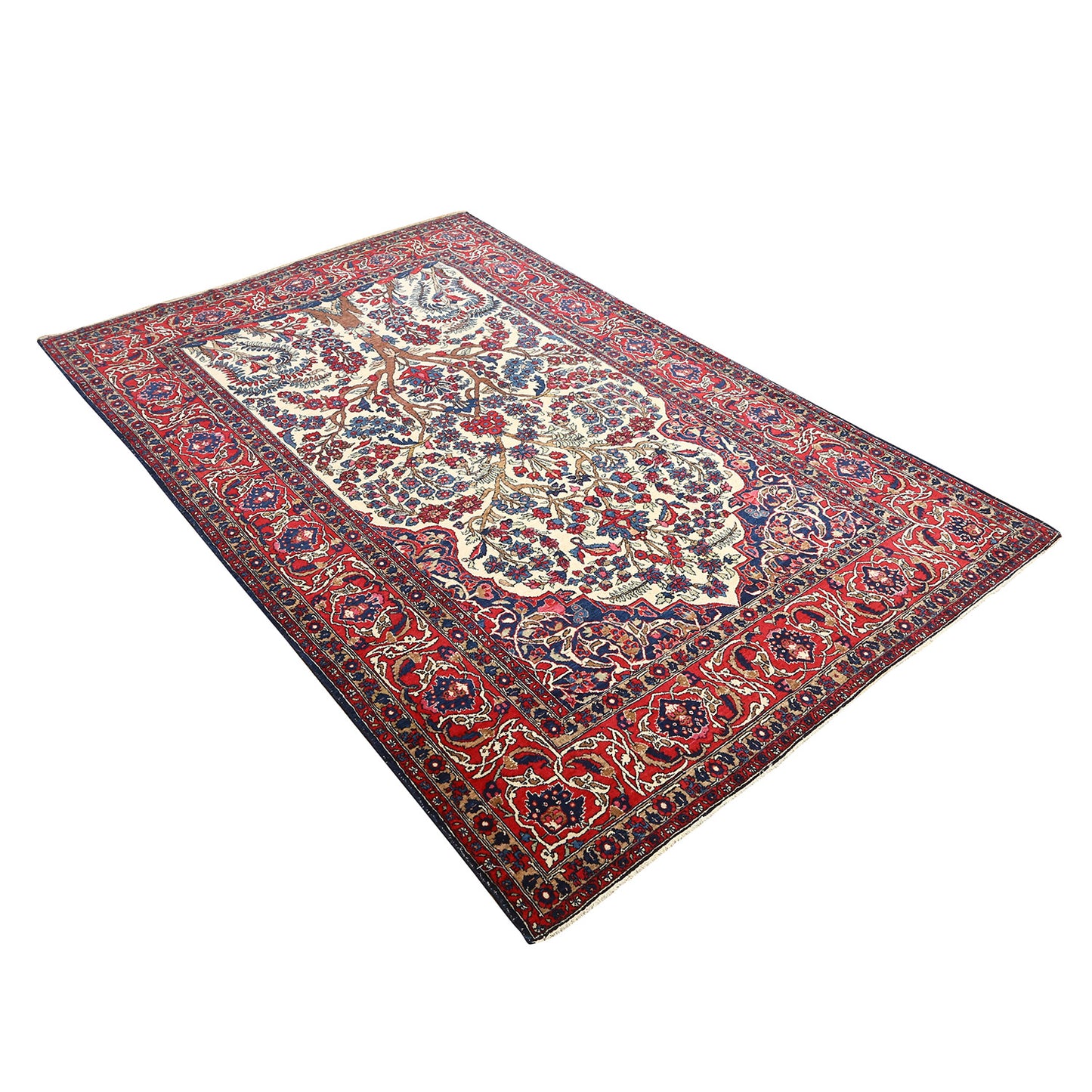 Antique Isfahan 7'1x4'7 1962