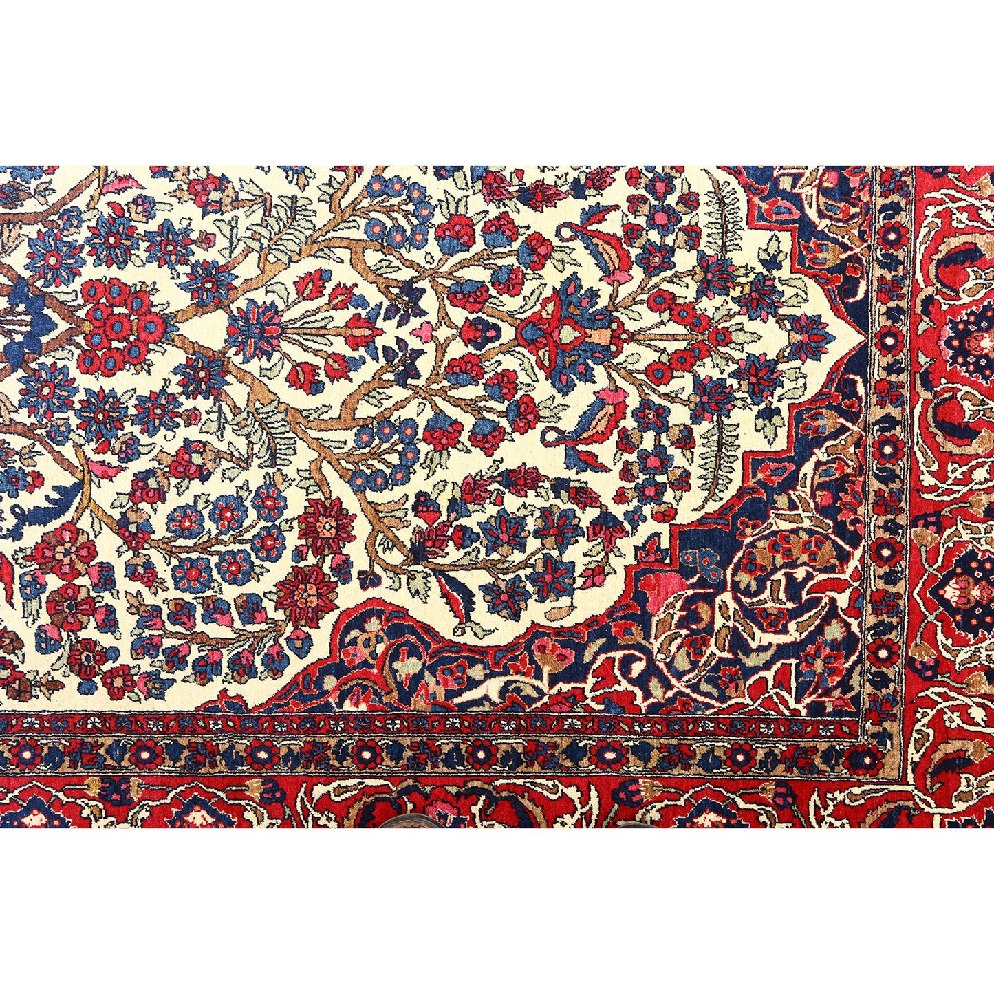 Antique Isfahan 7'1x4'7 1962