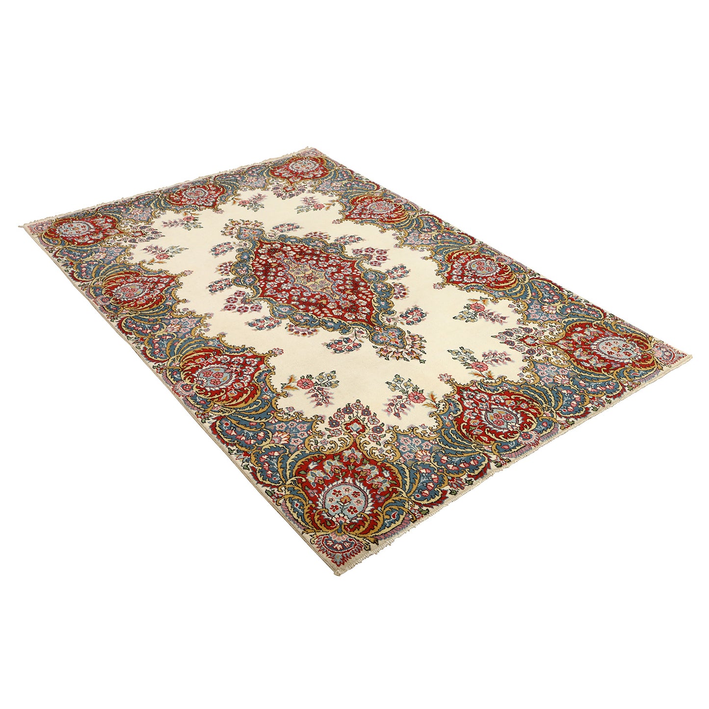 Vintage Kerman 6'4x4'1 1905