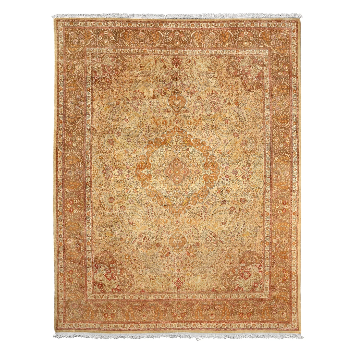 Vintage Tabriz 12'8 X 10' SAJ
