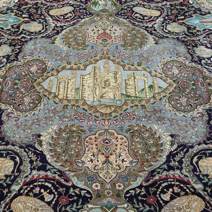 Vintage Tabriz 14'9 X 11'6 4368