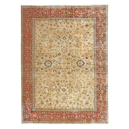 Vintage Tabriz Emad 14'2 X 10'6 4601