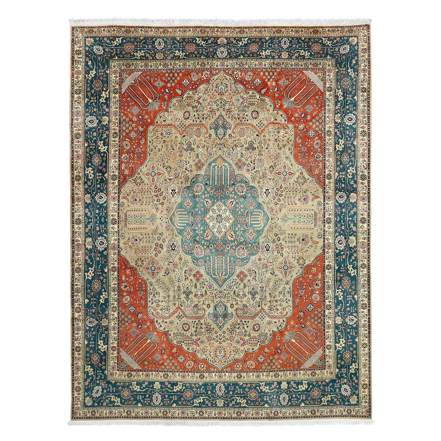 Vintage Tabriz 12'9 X 9'9 5050