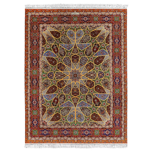 Vintage Tabriz 12'9 X 9'10 77004