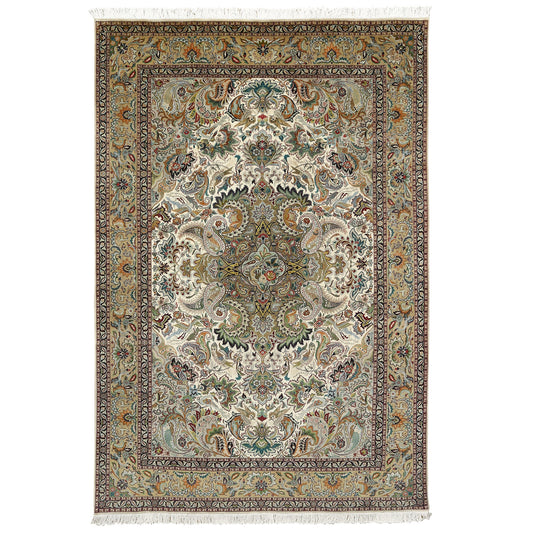 Vintage Tabriz 9'10x6'7 5253