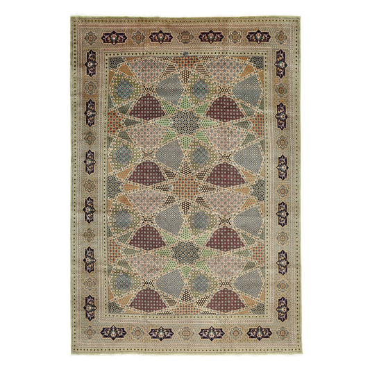 Vintage Tabriz 12'2 X 8'3 6112