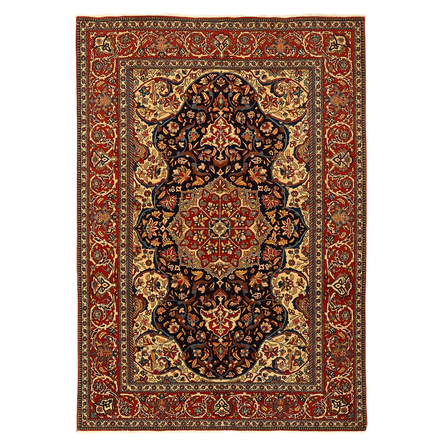 Antique Isfahan 6'10x4'10 5971