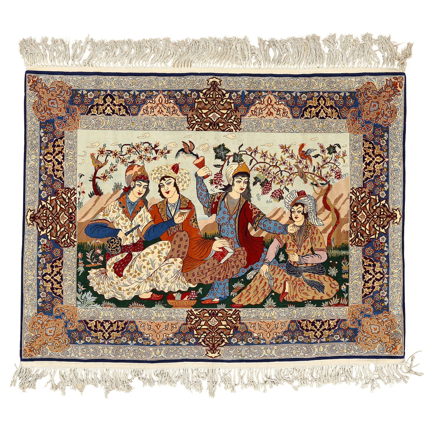 Vintage Isfahan 5'3x4'1 5777