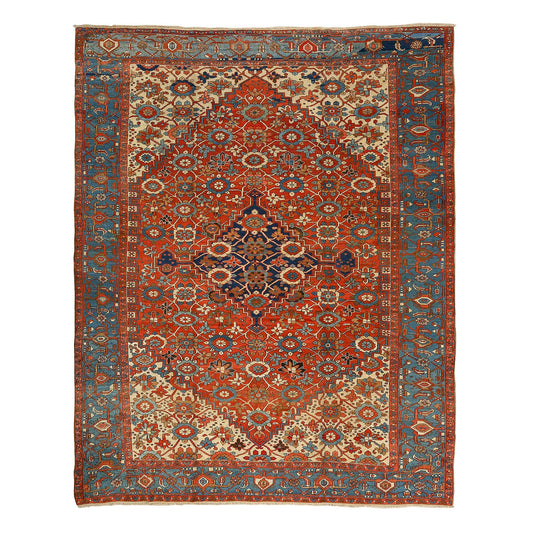 Antique Serapi 12'10 X 10'5 1752