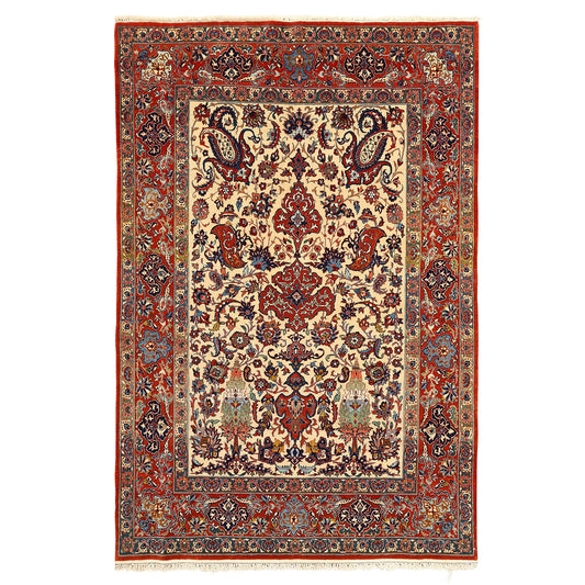 Antique Isfahan 7'3x4'11 4240