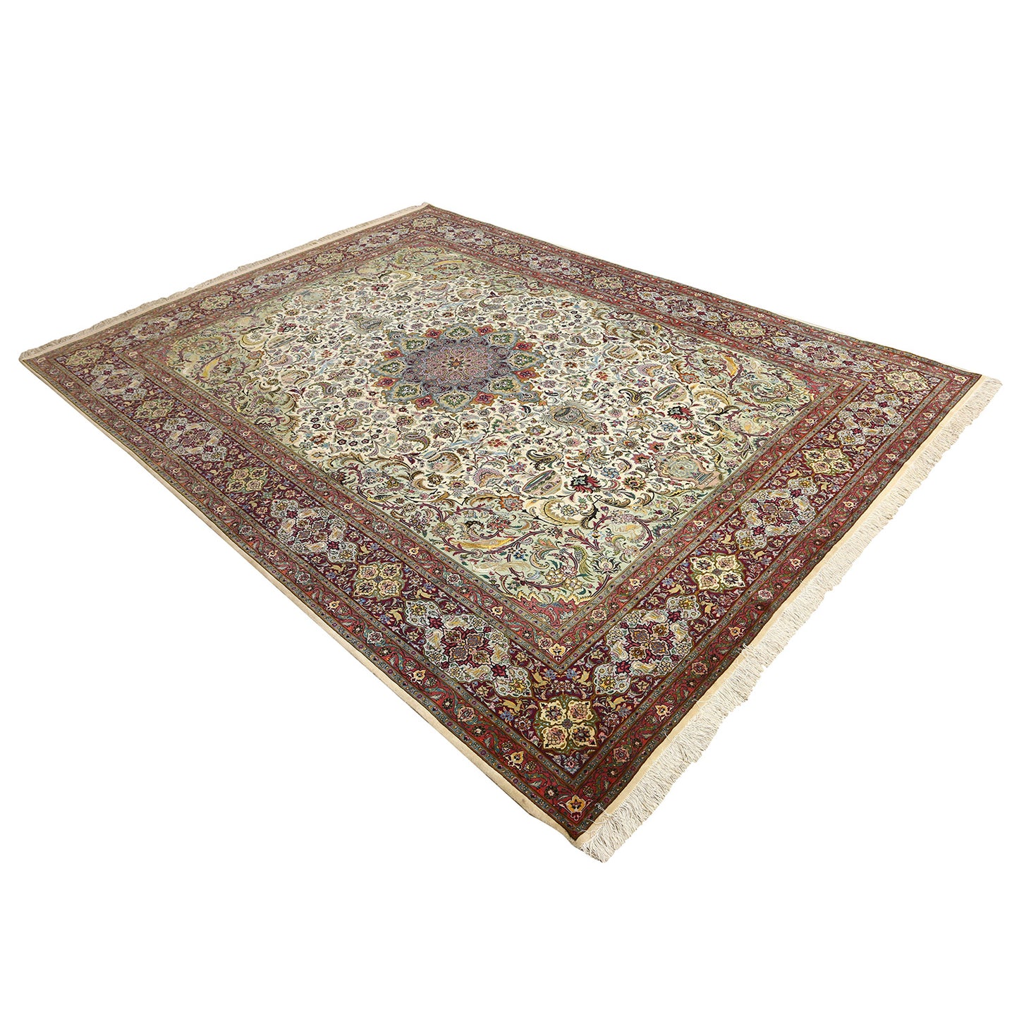 Vintage Tabriz Pournami 13'5 X 9'10 6175