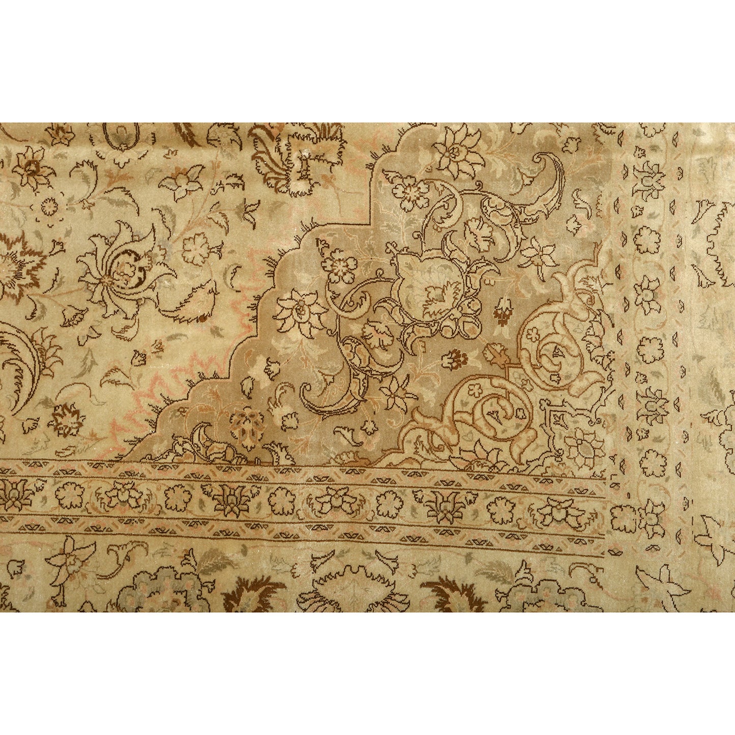 Vintage Tabriz 13' X 9'8 3529