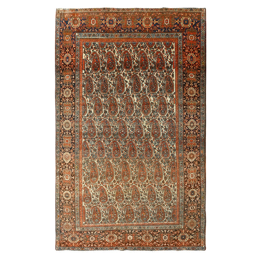 Antique Farahan 6'6x3'11 1882